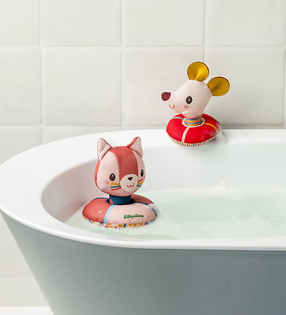 Lilliputiens Badelegetøj - 4-pak - Jeanne og Nina Badeleg