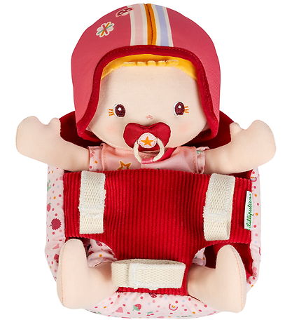 Lilliputiens Dukke m. Cykelstol - Baby Lena