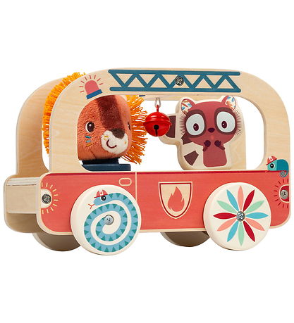 Lilliputiens Træklegetøj - Jack Brandbil