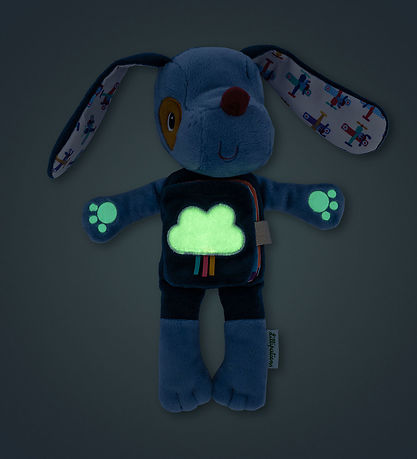 Lilliputiens Krammebog - Selvlysende - Hunden Jules