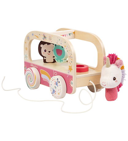 Lilliputiens Træklegetøj - Lena Magic Twist Bus