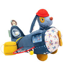 Lilliputiens Aktivitetslegetøj - Hunden Jules Flyvemaskine