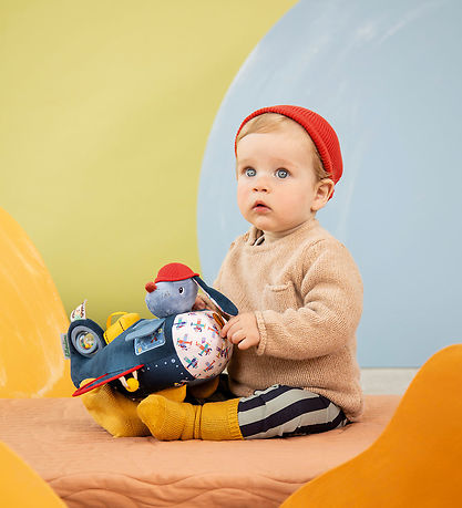 Lilliputiens Aktivitetslegetøj - Hunden Jules Flyvemaskine