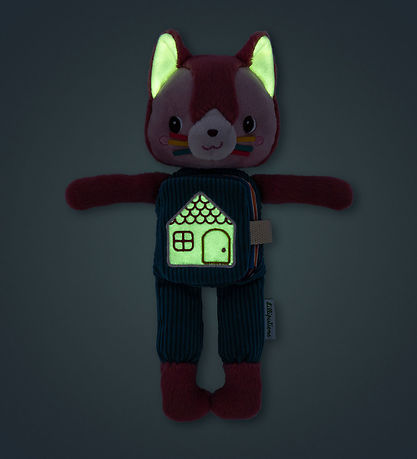 Lilliputiens Krammebog - Selvlysende - Katten Jeanne