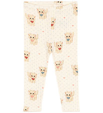 Konges Sløjd Leggings - Minnie - Miao Amore m. Hulmønster