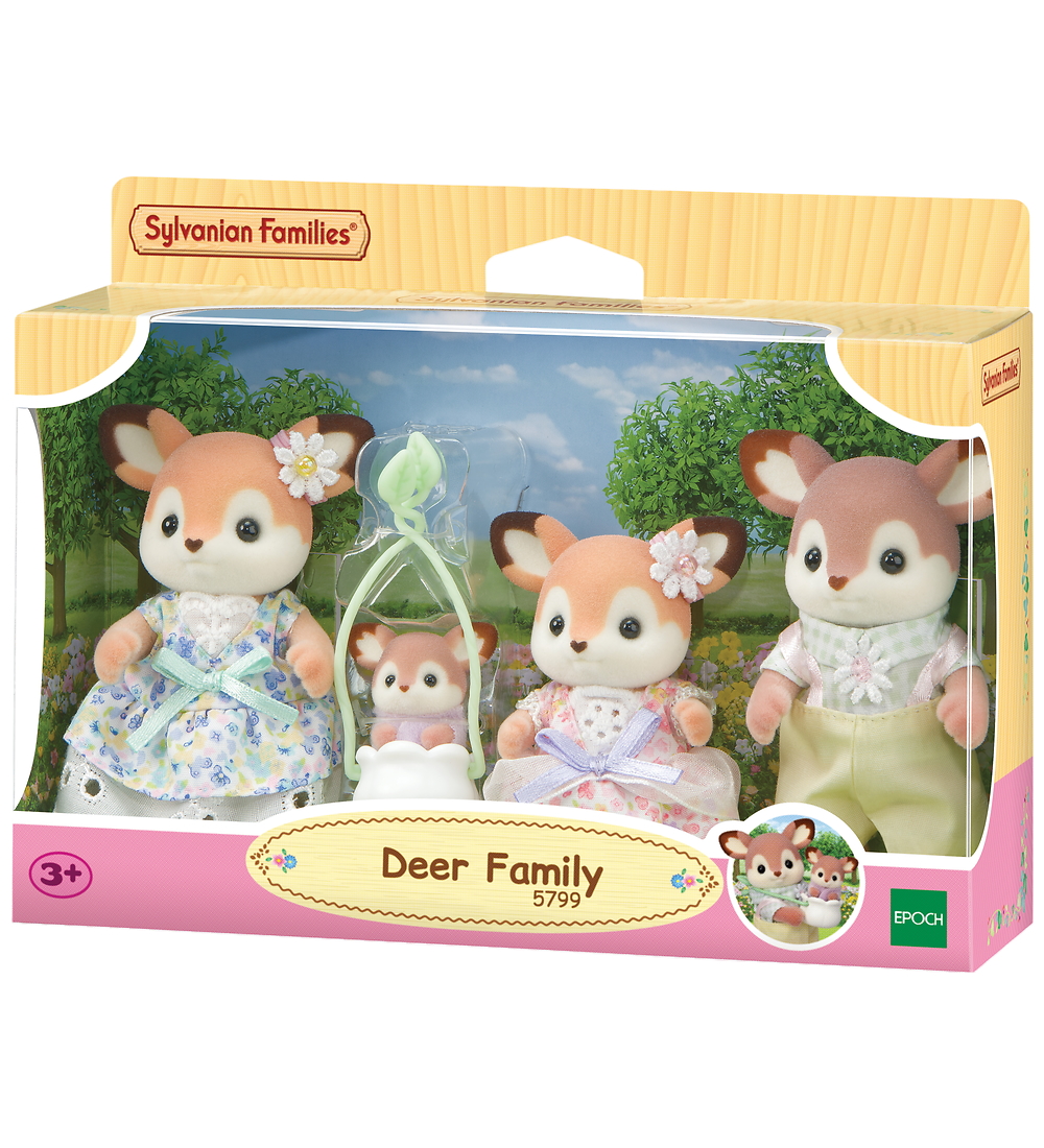Sylvanian Families - Deer Familie - 5799 - Sylvanian Families - One Size - Spielzeugfiguren