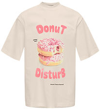 Kids Only T-shirt - KogBabette - Birch/Donut