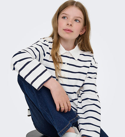 Kids Only Polo - KogSira - Night Sky/CD Stripes