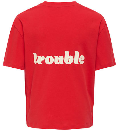 Kids Only T-shirt - KogEllie - High Risk Red/Trouble