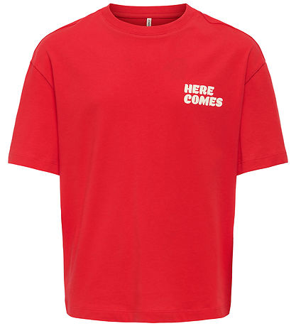 Kids Only T-shirt - KogEllie - High Risk Red/Trouble