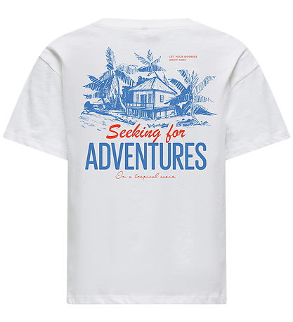 Kids Only T-Shirt - KogVivienne - Cloud Dancer/Adventures