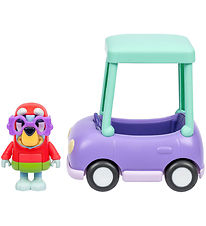 Bluey Bil m. Figur - Janet