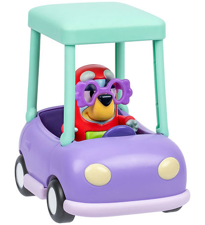 Bluey Køretøj m. Figur - Janet