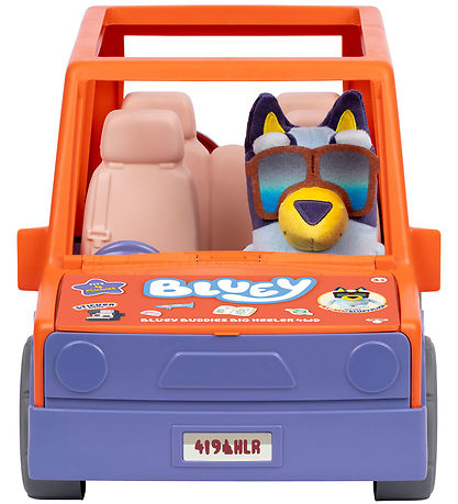 Bluey Familiebil m. Bamse