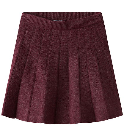 Name It Nederdel - Strik - NkfSonia - Burgundy