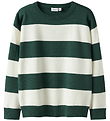 Name It Bluse - Strik - NkmSage - Bistro Green/W. Cloud Dancer S