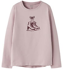 Name it Bluse - NkfVix - Keepsake Lilac/Ice Skates