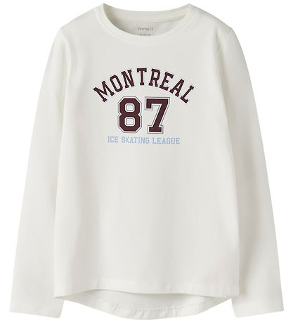 Name it Bluse - NkfVix - Cloud Dancer/Montreal