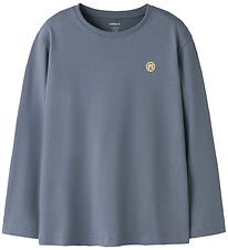 Name it Bluse - NkmVimpel - Flint Stone/Brandmark