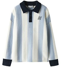 Name it Bluse - NkmSima - Strik - Kentucky Blue