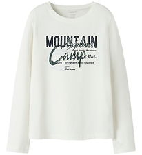 Name it Bluse - NkmVux - Cloud Dancer/Camp