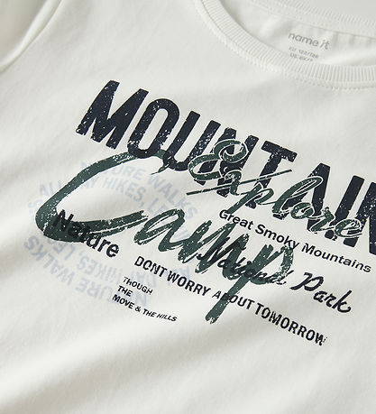 Name it Bluse - NkmVux - Cloud Dancer/Camp