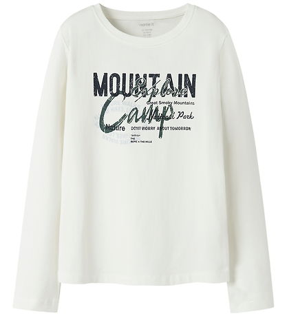 Name it Bluse - NkmVux - Cloud Dancer/Camp