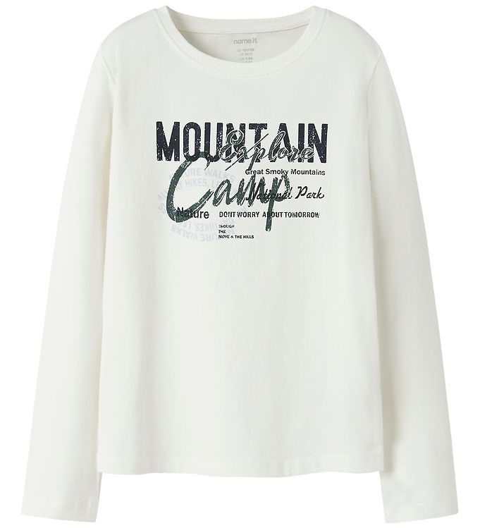 Name it Bluse - NkmVux - Cloud Dancer/Camp