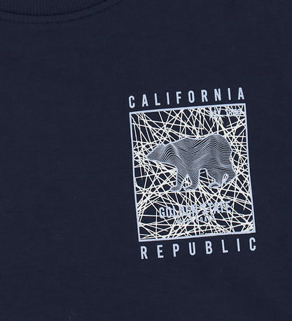 Name it Bluse - NkmVux - Navy Blazer/Golden