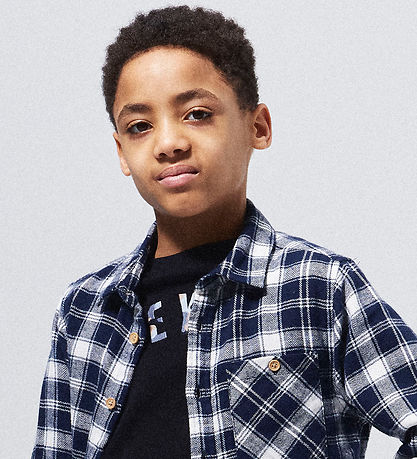 Name it Skjorte - NkmSunda - Navy Blazer