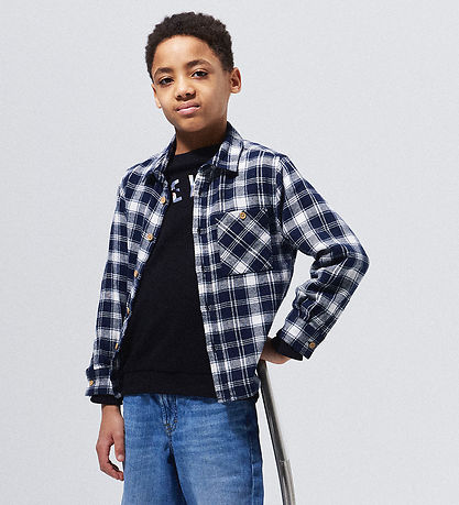 Name it Skjorte - NkmSunda - Navy Blazer