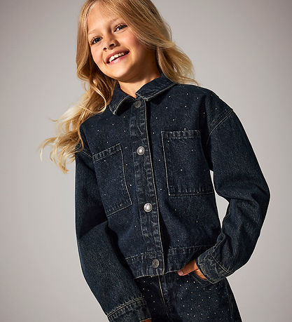 Name it Denimjakke - NkfRhea - Dark Midnight Denim