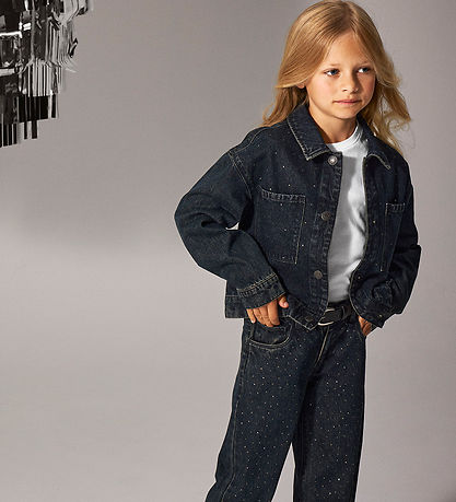 Name it Denimjakke - NkfRhea - Dark Midnight Denim