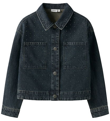 Name it Denimjakke - NkfRhea - Dark Midnight Denim