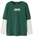 Name it Bluse - NkmVarto - Bistro Green/Skate8