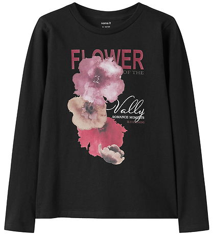 Name it Bluse - NkfSaga - Black