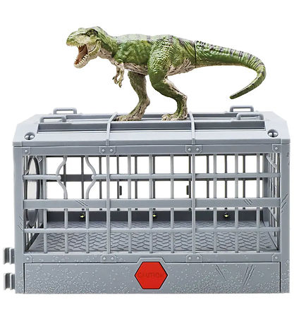 Jurassic World Legetøj - Rebirth Battle Rumble Cage