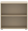 Flexa Reol - Shelf Unit 1 Shelf Oat + Plastic Feet