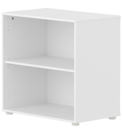 Flexa Reol - Shelf Unit 1 Shelf F. Wht + Plastic Feet