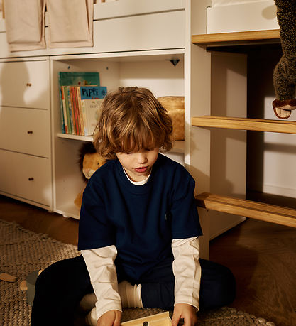 Flexa Reol - Shelf Unit 1 Shelf F. Wht + Plastic Feet