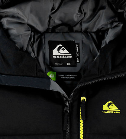 Quiksilver Skijakke - HIGHLAND JK YOUTH - True Black