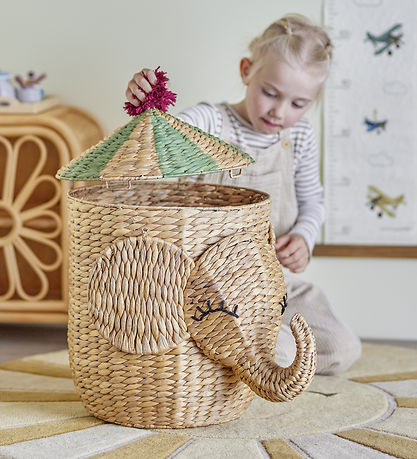 Bloomingville Kurv m. Låg - Bobo - Nature