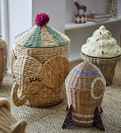 Bloomingville Kurv m. Låg - Bobo - Nature