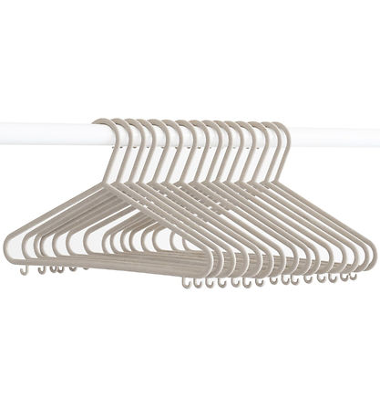 3 Sprouts Bøjle - 15-pak - 29,5 x 17,5 cm - Beige