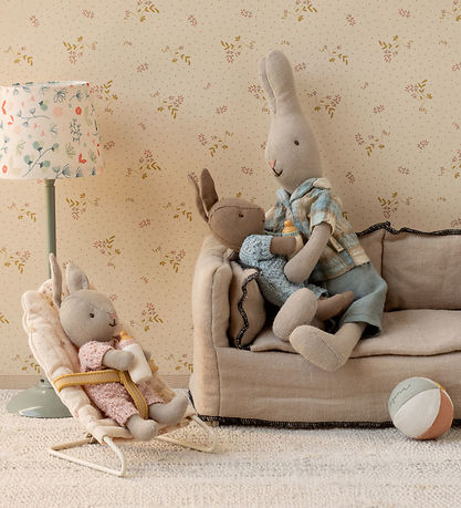 Maileg Kanin m. Bold - Micro - Sand/Rosa