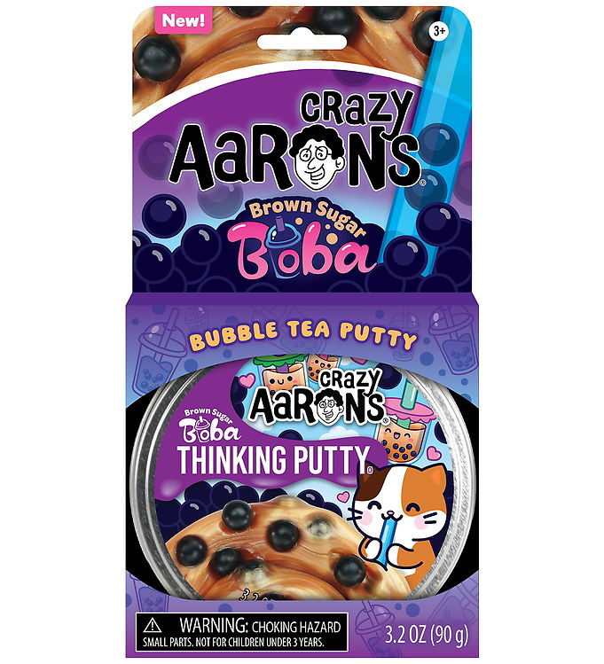 Crazy Aarons Putty - 90g - Brown Sugar Boba Bubble Tea