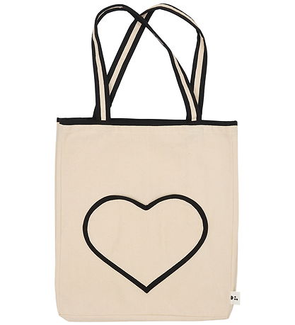 Design Letters Mulepose - In My Heart - Natural/Black