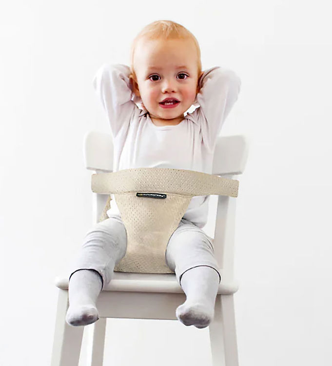 Mini Monkey Sele Til Højstol - Mini Chair Pocket - Sand