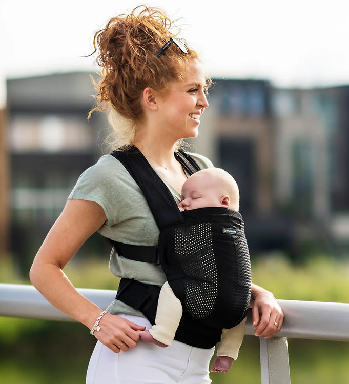 Mini Monkey Bæresele - Baby Carrier - Sort