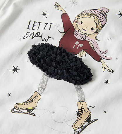 Name It Bluse - NmfSedra - Bright White